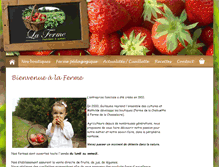 Tablet Screenshot of les-fermes.fr